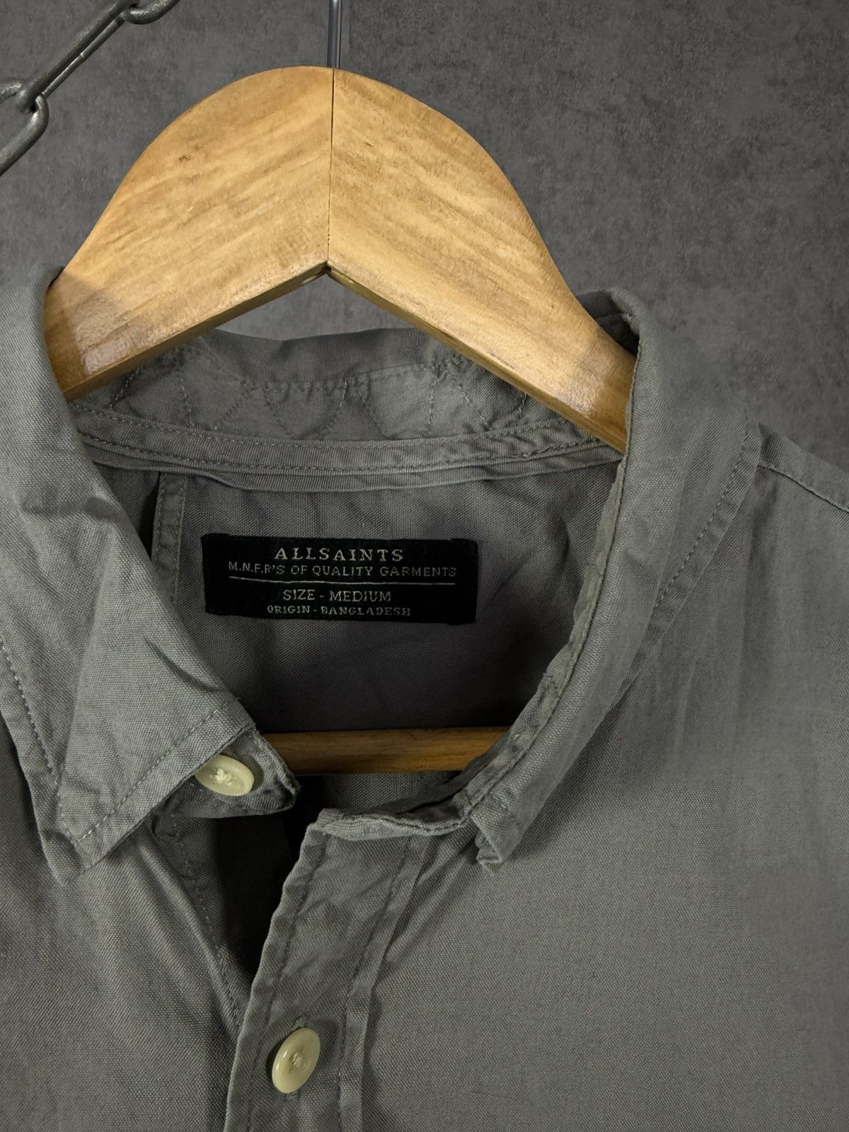 Allsaints × Designer Allsaints designer logo shirt Size US M / EU 48-50 / 2 - 3 Thumbnail