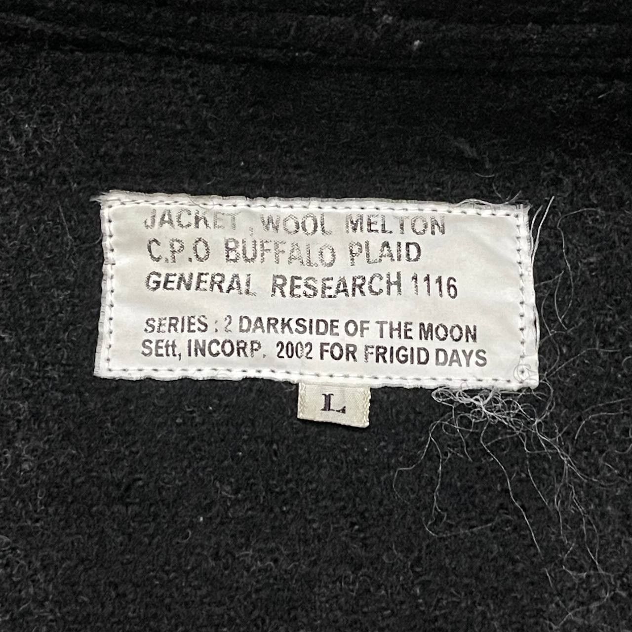 General Research Vintage 2002 General Research Wool Melton Jacket Size US L / EU 52-54 / 3 - 8 Thumbnail