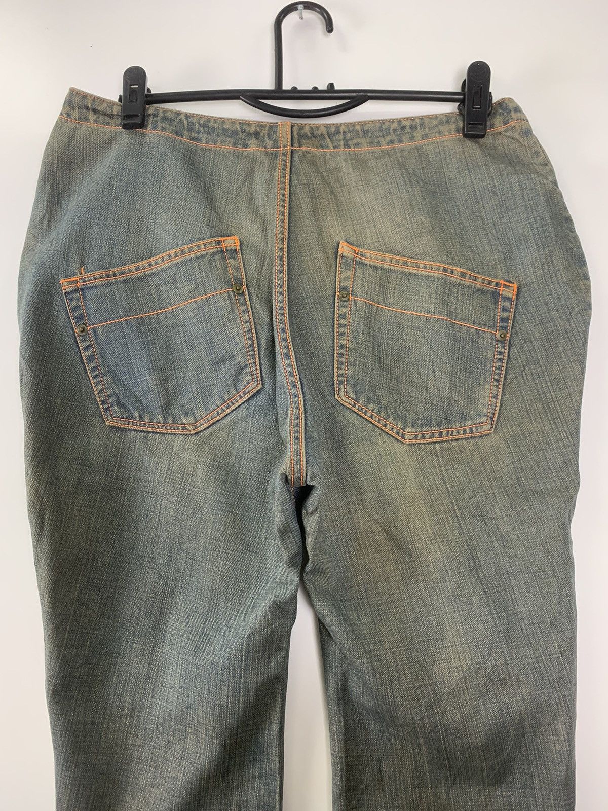 Japanese Brand Frap Bois distressed denim Size 22" - 12 Thumbnail