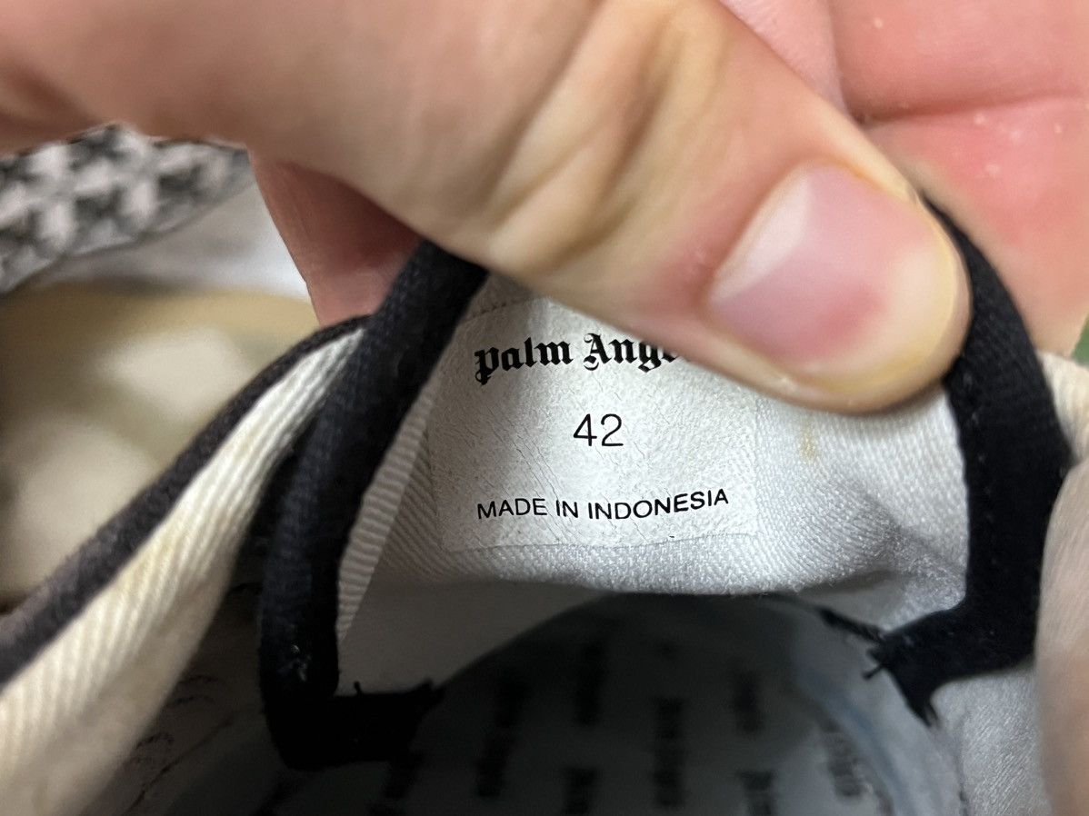 Palm Angels Palm angels low top flame leather sneaker 9us 42eu Size US 9 / EU 42 - 11 Thumbnail