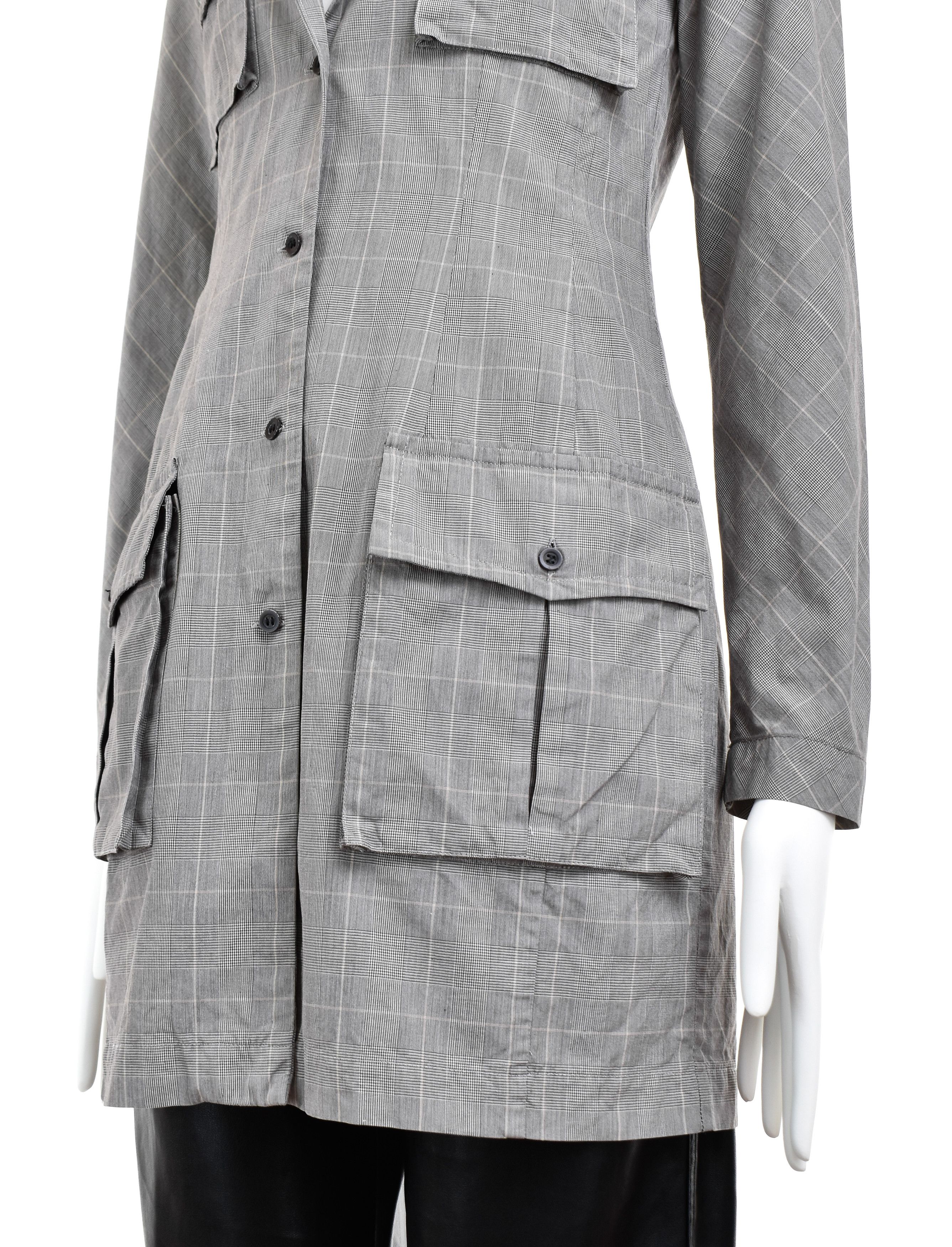 Dries Van Noten DRIS VAN NOTEN Vintage Unlined Long Blazer Jacket Dress Size S / US 4 / IT 40 - 3 Thumbnail