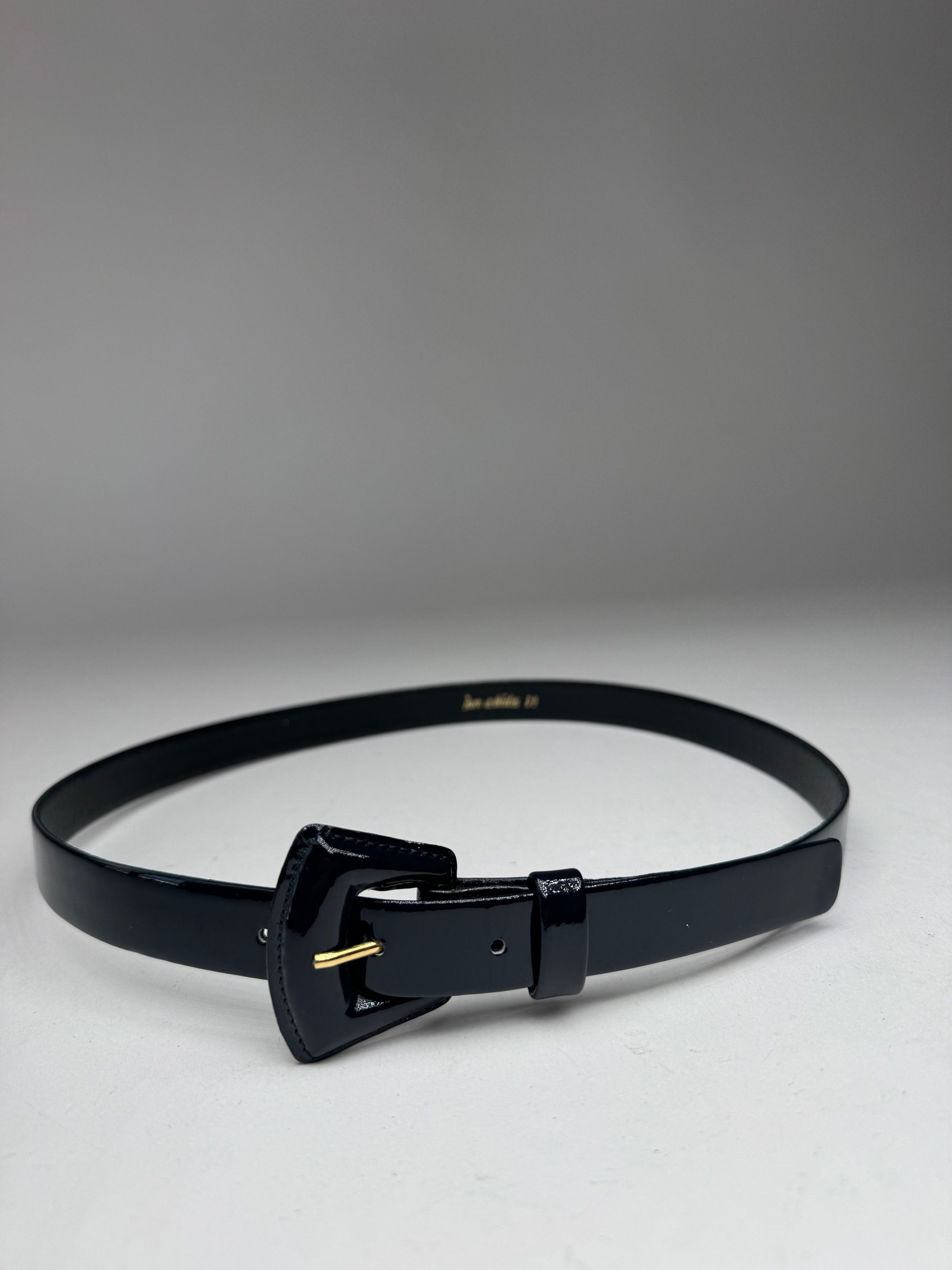 Other Vintage Iun Ashida Patent Leather Belt black Size ONE SIZE - 1 Thumbnail