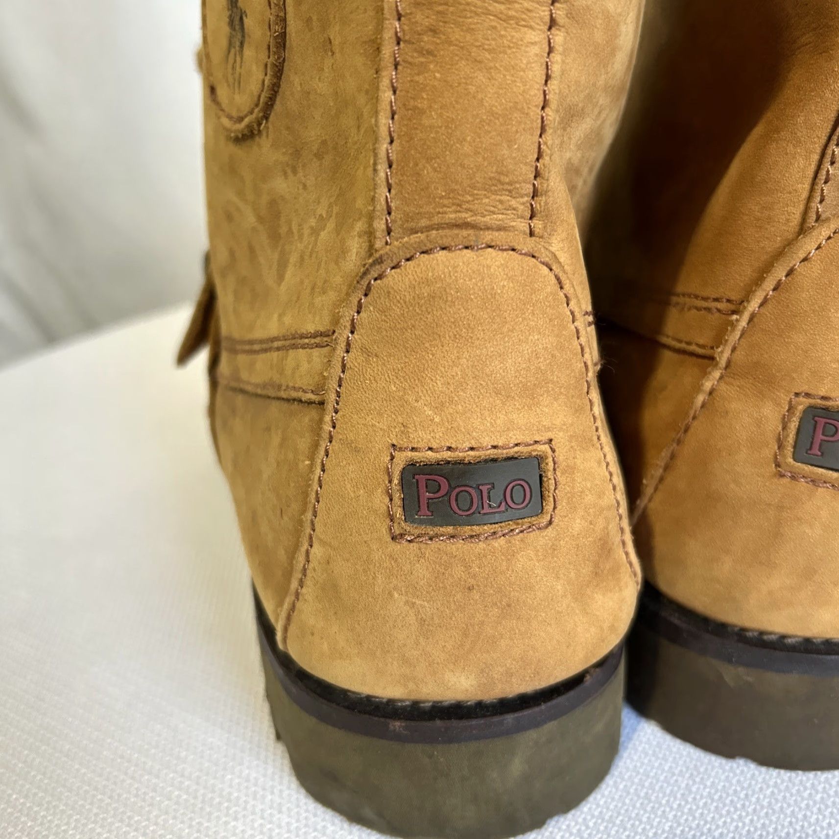 Polo Ralph Lauren Polo Ralph Lauren Ranger Boot Radbourne Combat Leather 11.5 Men Brown Leather Rubber M Size US L / EU 52-54 / 3 - 6 Thumbnail