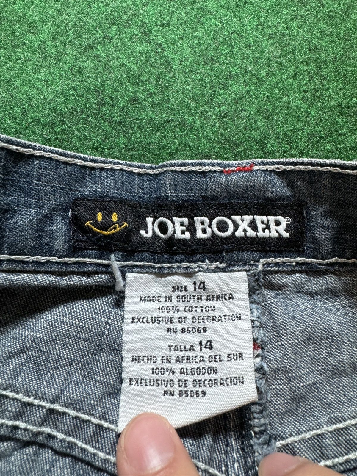 Joe Boxer × Southpole Y2K Southpole Style Jorts Baggy Denim Shorts Size US 26 / EU 42 - 4 Thumbnail