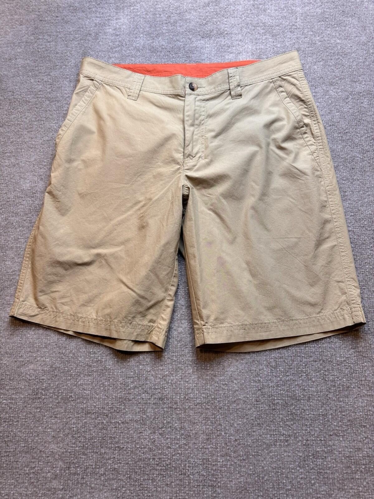Columbia Columbia Sportswear Company Men’s Khaki Shorts 32W 10L [714] Size ONE SIZE - 1 Thumbnail