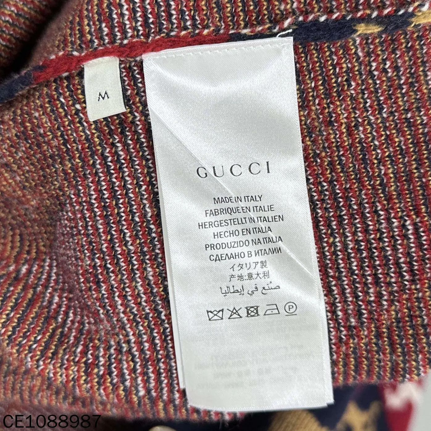 Gucci GUCCI Fair Isle Elk Cardigan M Size US M / EU 48-50 / 2 - 4 Thumbnail