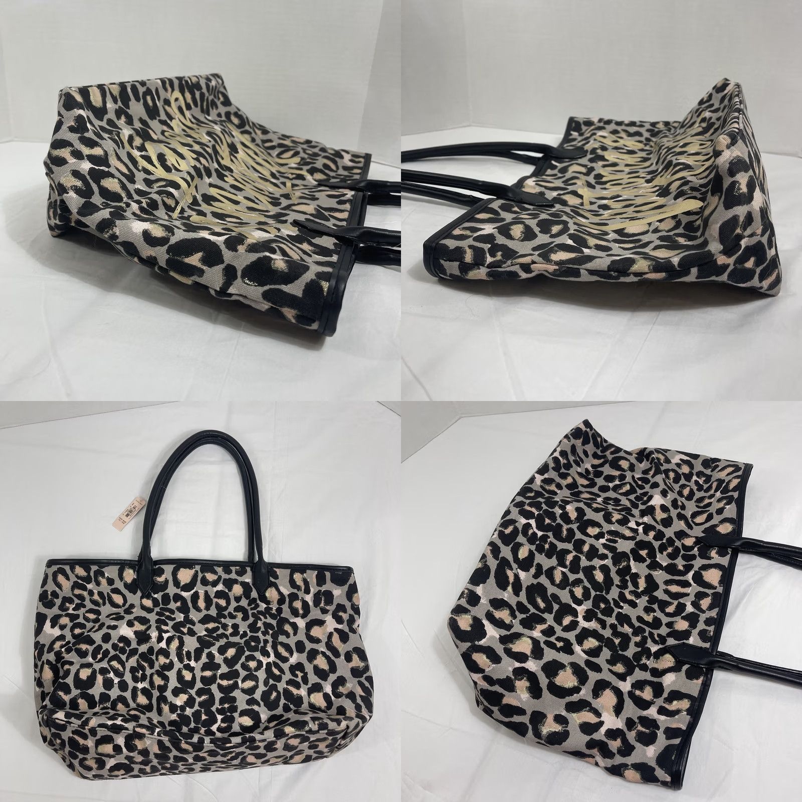 Victoria's Secret Victoria's Secret Weekender Shoulder Bag Leopard Animal Print Pink NWT 2017 Medium Women Womens Bag Size ONE SIZE - 9 Thumbnail