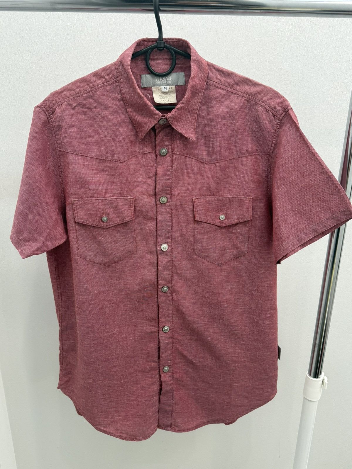 Versace Jeans Couture Versace Jeans Couture Medusa Short Sleeve Polo Shirt Size US M / EU 48-50 / 2 - 1 Thumbnail