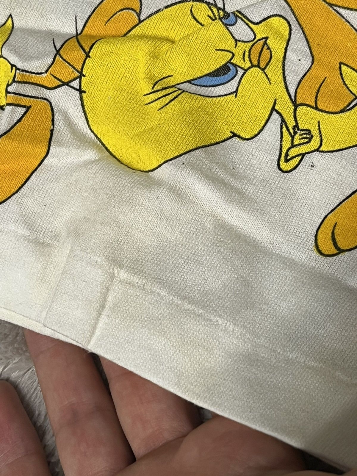 Brockum Looney Tunes Tweedy Bird All vintage overprint t-shirt Size US L / EU 52-54 / 3 - 3 Thumbnail