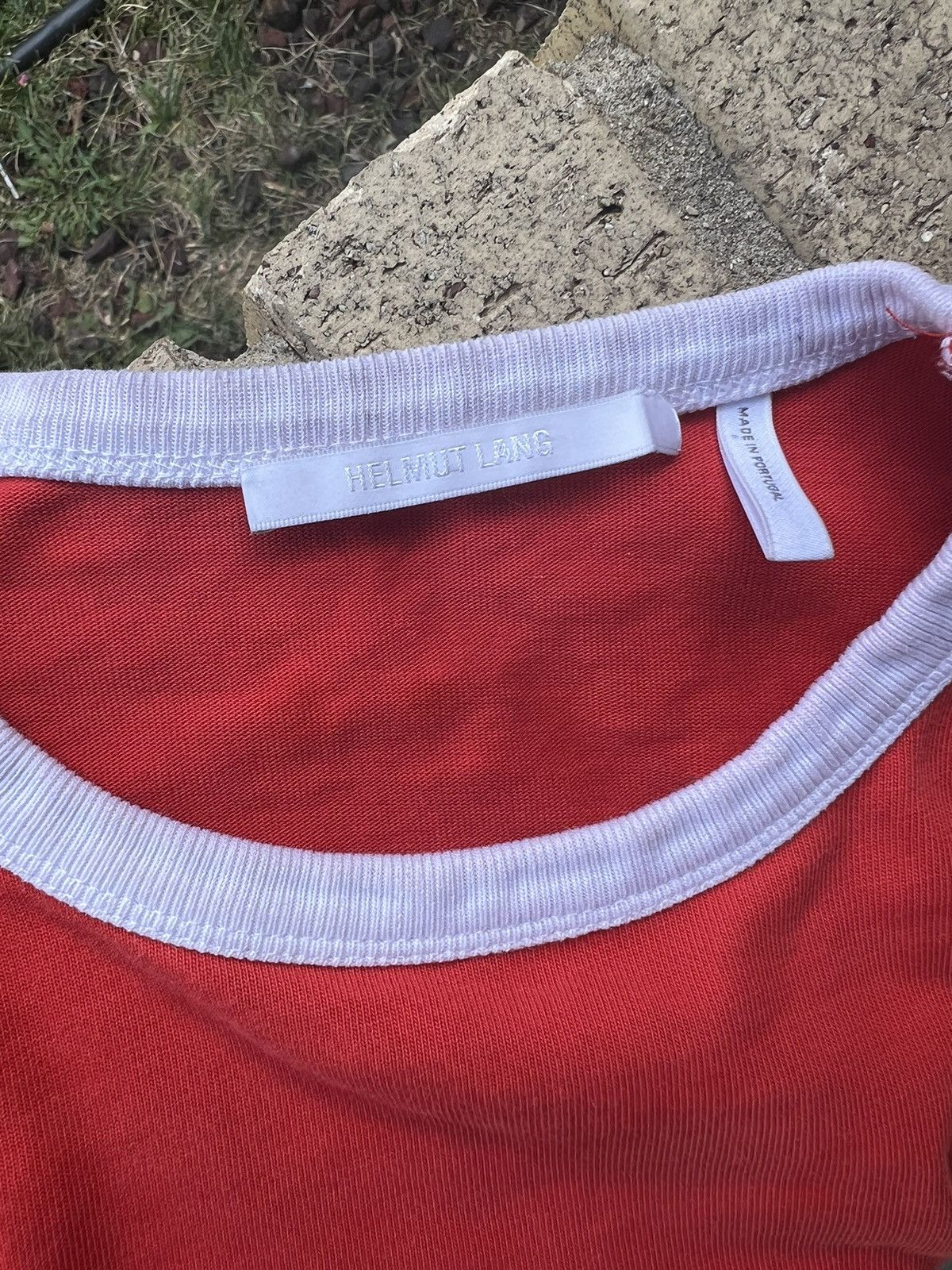 Helmut Lang Helmet Lang Lifeguard Tee Size US XS / EU 42 / 0 - 3 Thumbnail
