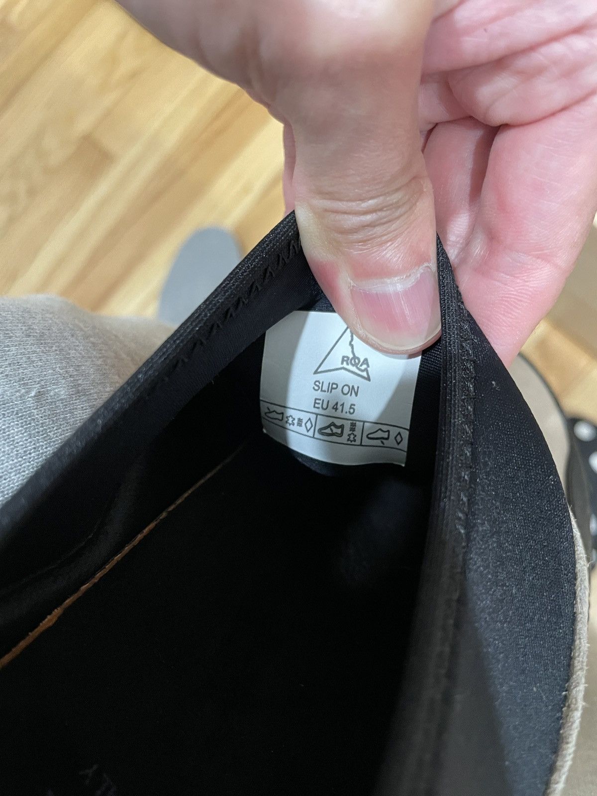 ROA ROA Slip-On Taupe and Black Size US 8.5 / EU 41-42 - 7 Thumbnail