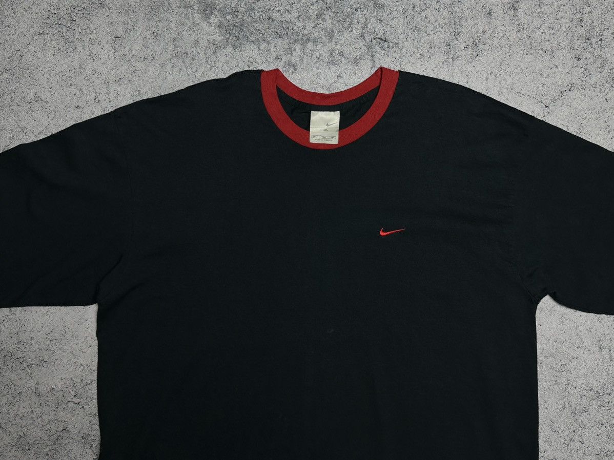 Nike Vintage Nike Swoosh Long Sleeve Shirt Size US XXL / EU 58 / 5 - 5 Thumbnail
