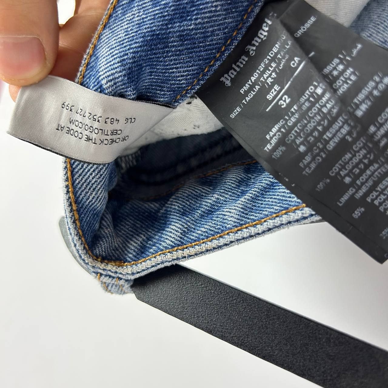 Palm Angels Palm Angels Bandana Pocket Jeans Size US 32 / EU 48 - 8 Thumbnail