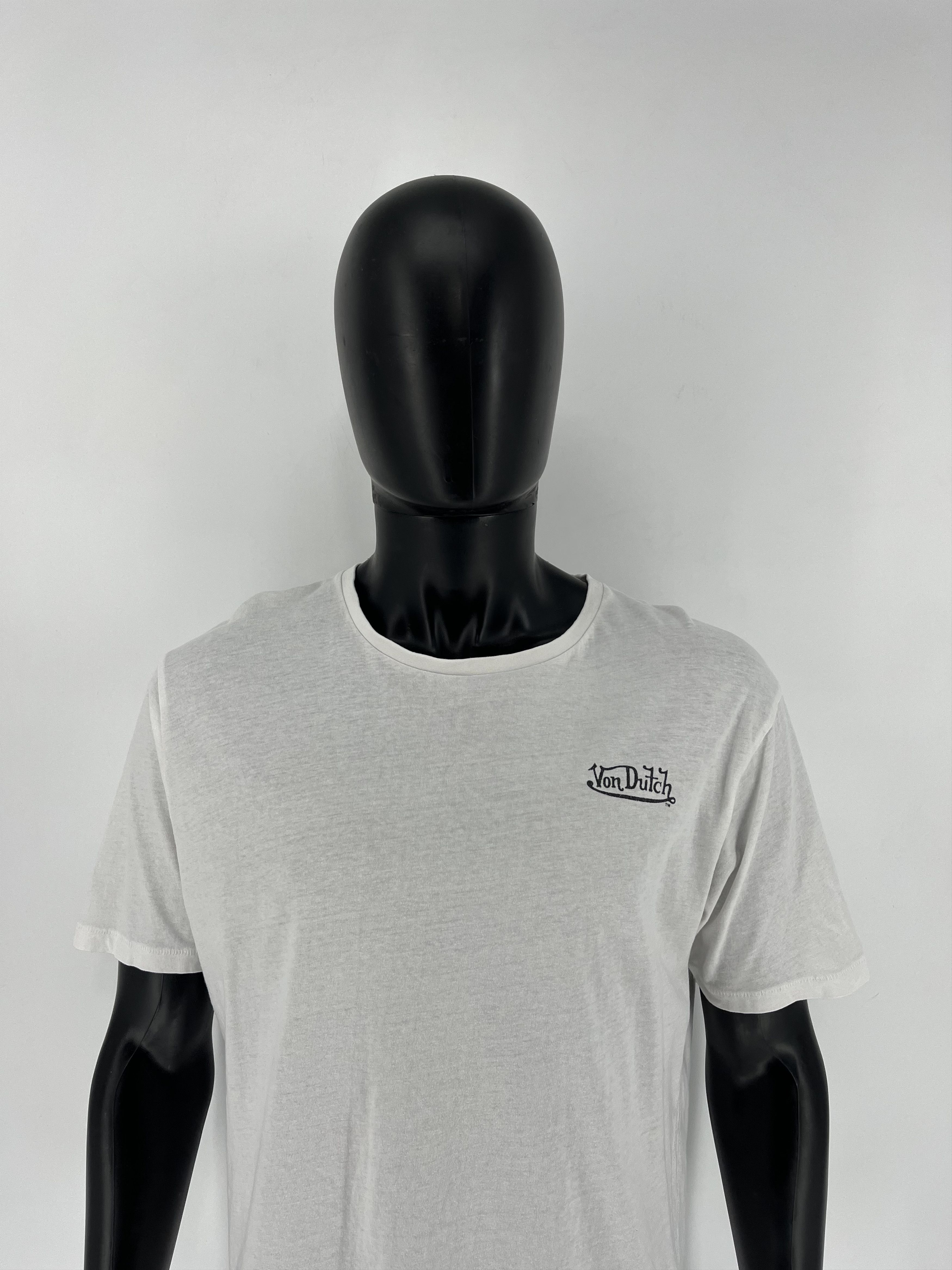 Other Vintage Von Dutch Y2K Mini LOgo White T-Shirt Size US XS / EU 42 / 0 - 1 Thumbnail