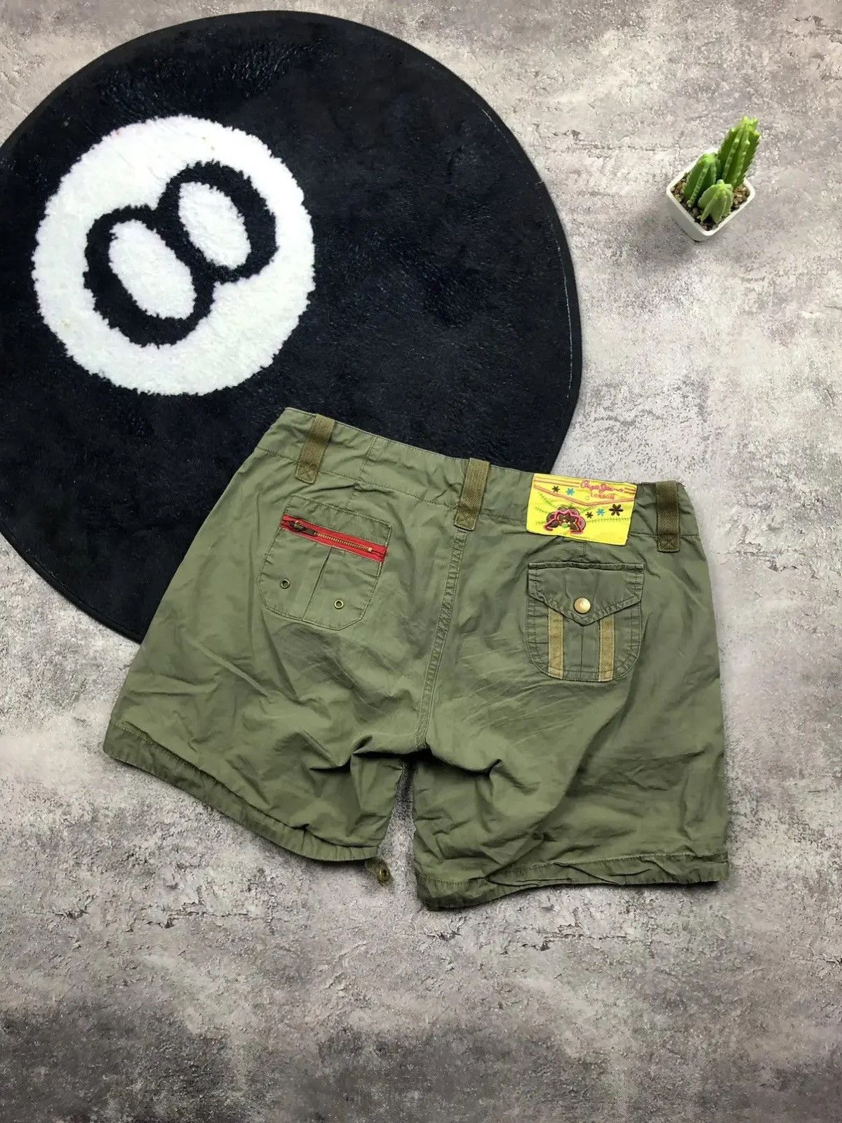Pepe Jeans PEPE JEANS Vintage Streetwear Avantgarde Multi-pocket Y2k Size 28" / US 6 / IT 42 - 1 Thumbnail