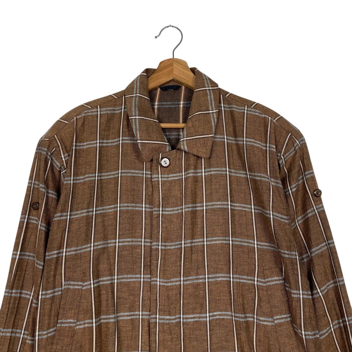 Japanese Brand Japanese Brand Pizzico Tartan Bomber Jacket Size US M / EU 48-50 / 2 - 2 Thumbnail