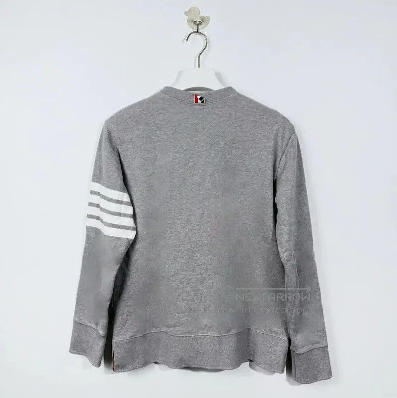 Thom Browne Thom Browne Gray Cotton Men's Sweatshirt . Size US M / EU 48-50 / 2 - 2 Thumbnail