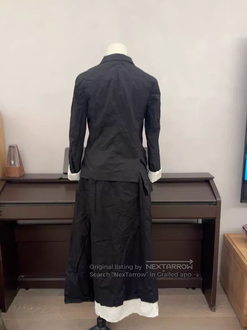 Yohji Yamamoto Yohji Yamamoto size 1 Black and white lining suits Size 36R - 7 Thumbnail