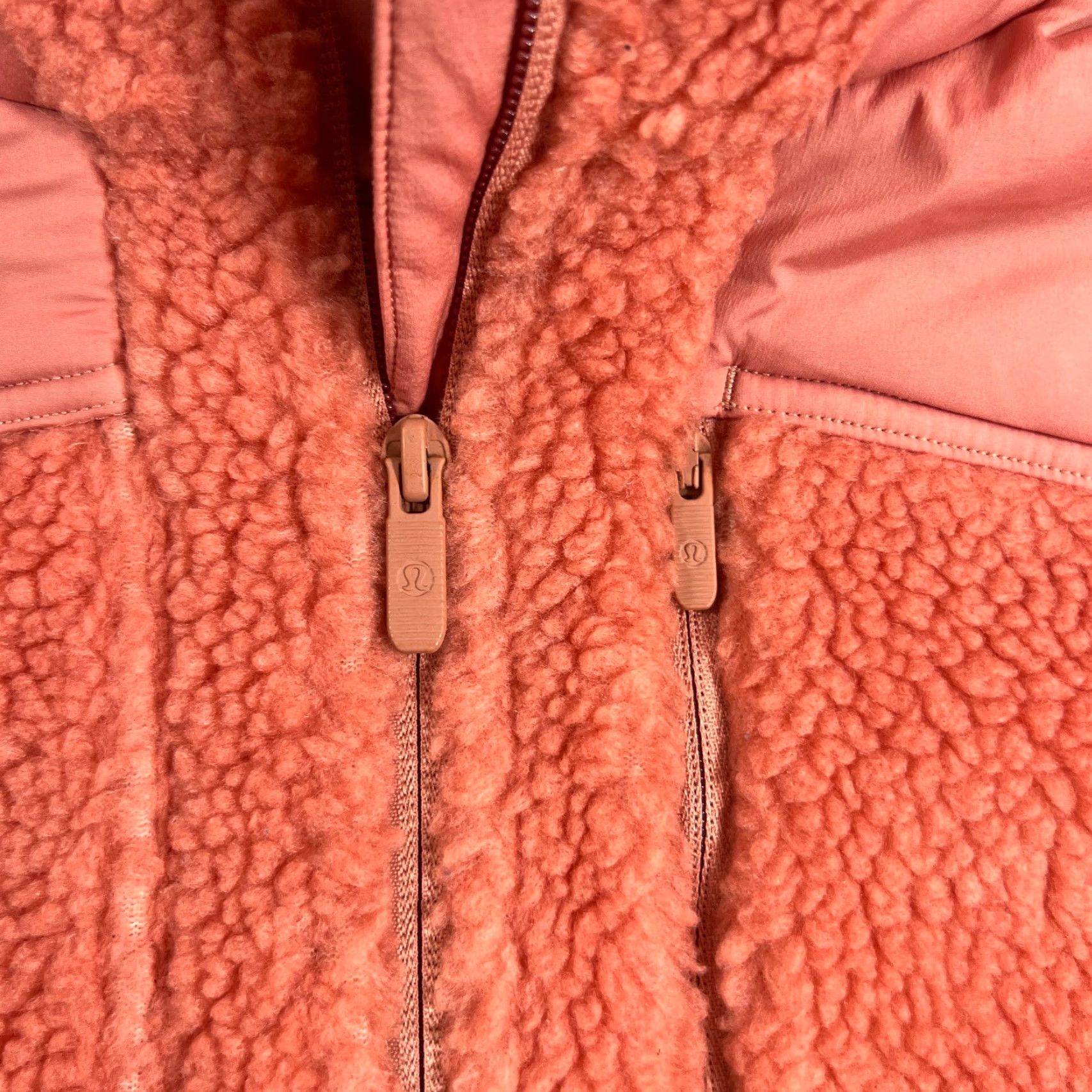 Lululemon Lululemon Textured Fleece Full Zip Jacket Pink Size 8 Womens Size M / US 6-8 / IT 42-44 - 5 Thumbnail
