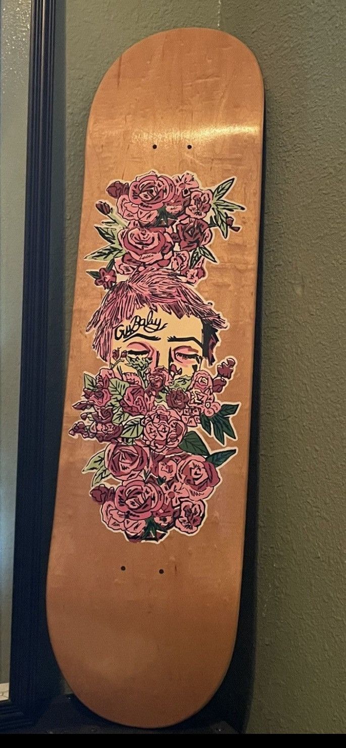 Lil Peep Lil Peep gbc 1/200 Roses Skateboard Size ONE SIZE - 1 Thumbnail