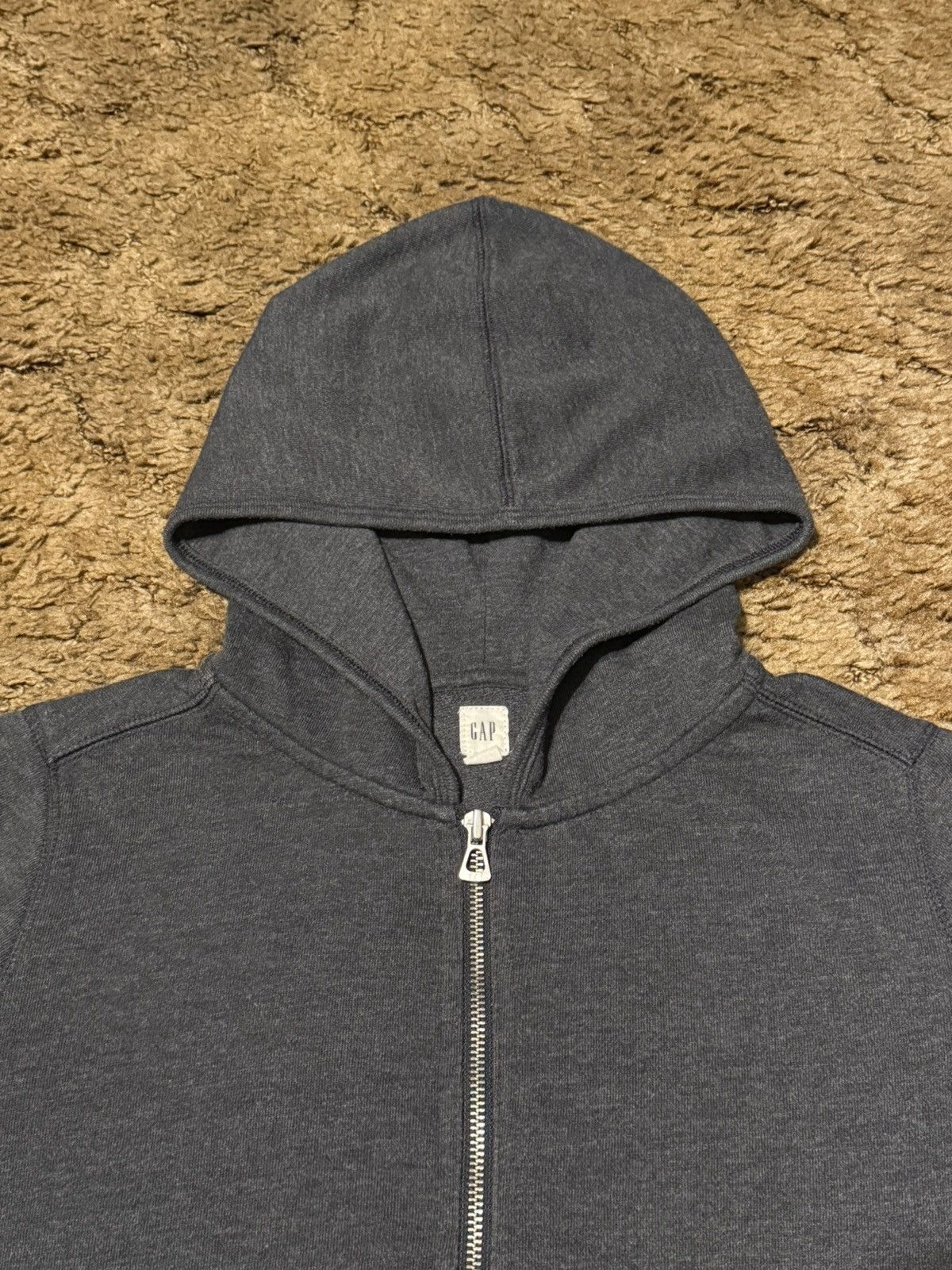 Gap Vintage Y2K Gap Full Zip Hoodie Grey Medium Size US M / EU 48-50 / 2 - 4 Thumbnail