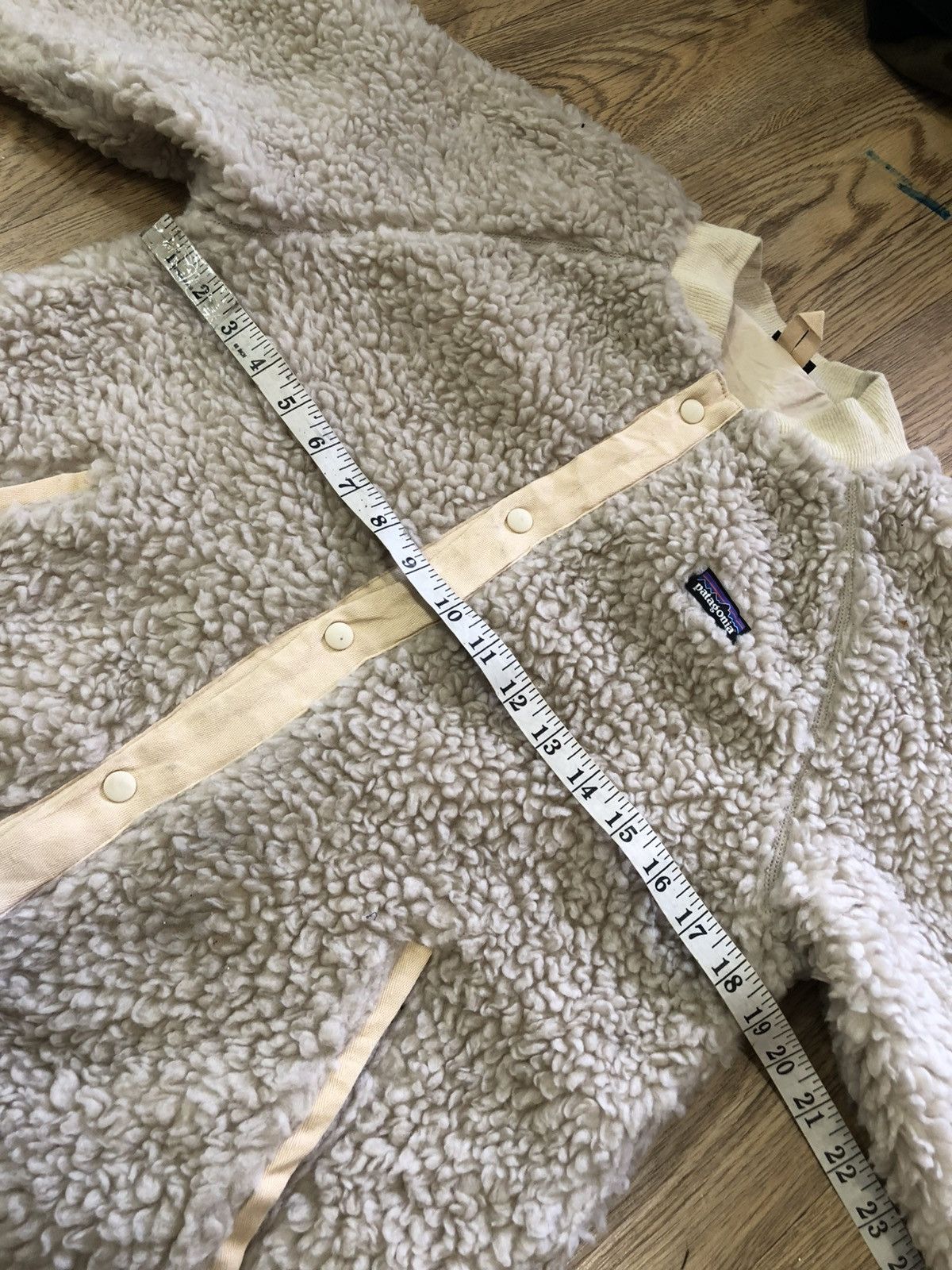 Patagonia × Vintage Patagonia rough fleece jacket Size US L / EU 52-54 / 3 - 7 Thumbnail