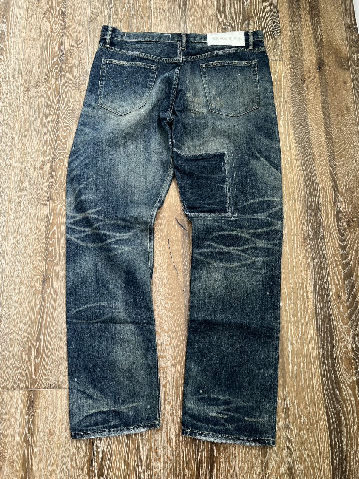 Neighborhood Neighborhood SAVAGE DENIM DP MID PANTS Size US 36 / EU 52 - 2 Thumbnail
