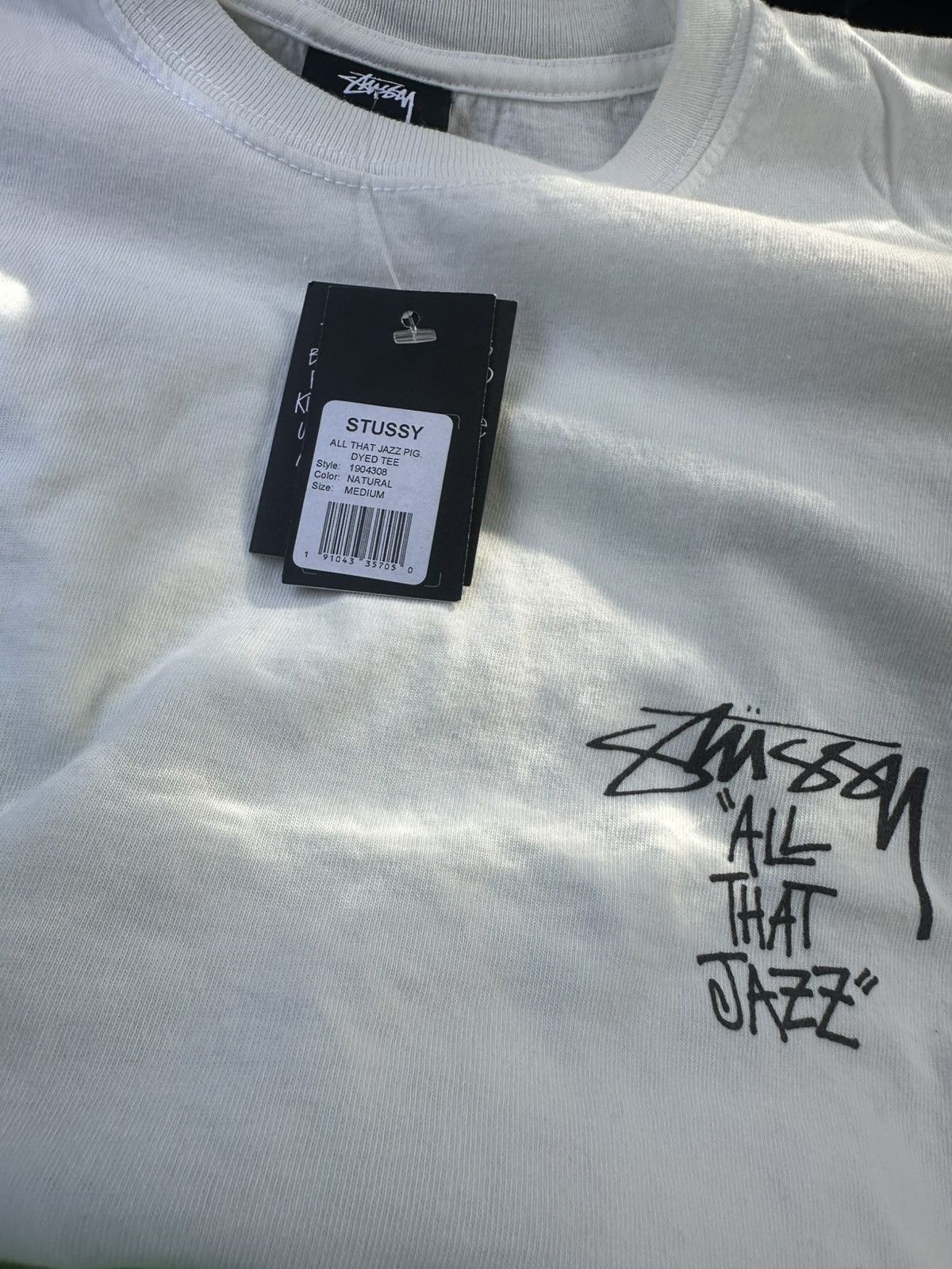 Stussy Stussy “ALL THAT JAZZ” Tee Size US M / EU 48-50 / 2 - 4 Thumbnail