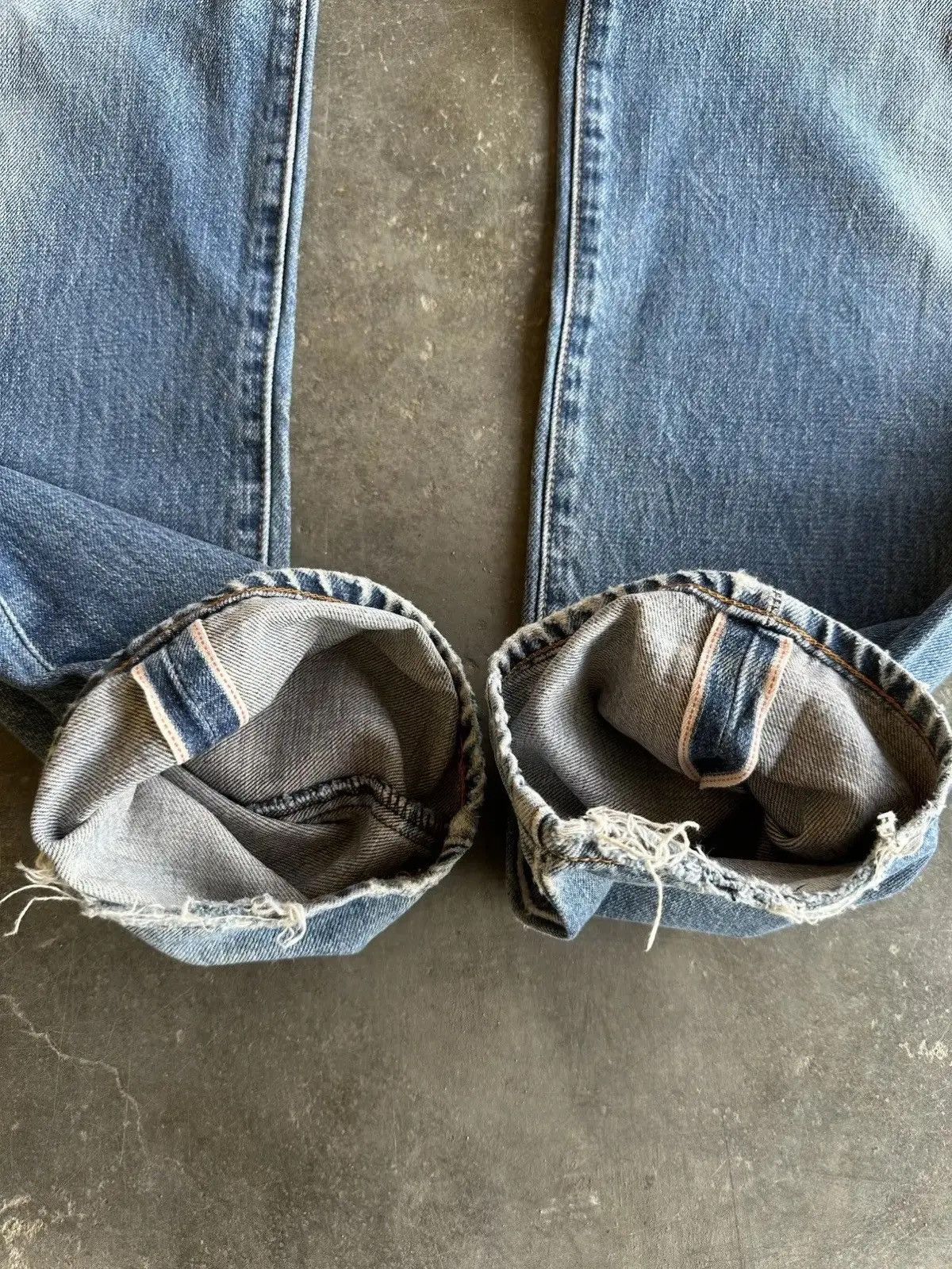 Levi's REDLINE 90’s Vintage Levi’s 502 Distressed Denim Pants Size US 30 / EU 46 - 12 Thumbnail