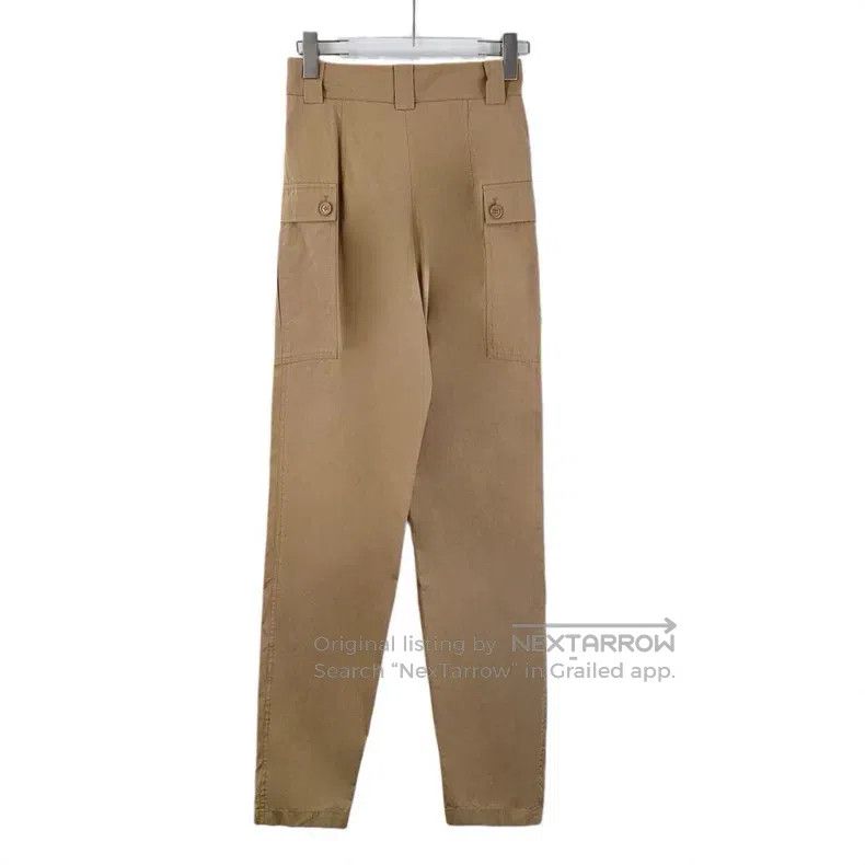 Louis Vuitton Louis Vuitton 22 khaki cotton buttoned slacks pants Size US 34 / EU 50 - 2 Thumbnail