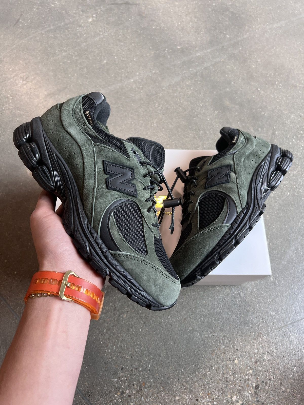 New Balance New Balance 2002R Gore-Tex JJJJound Pine Size 6 | Grailed