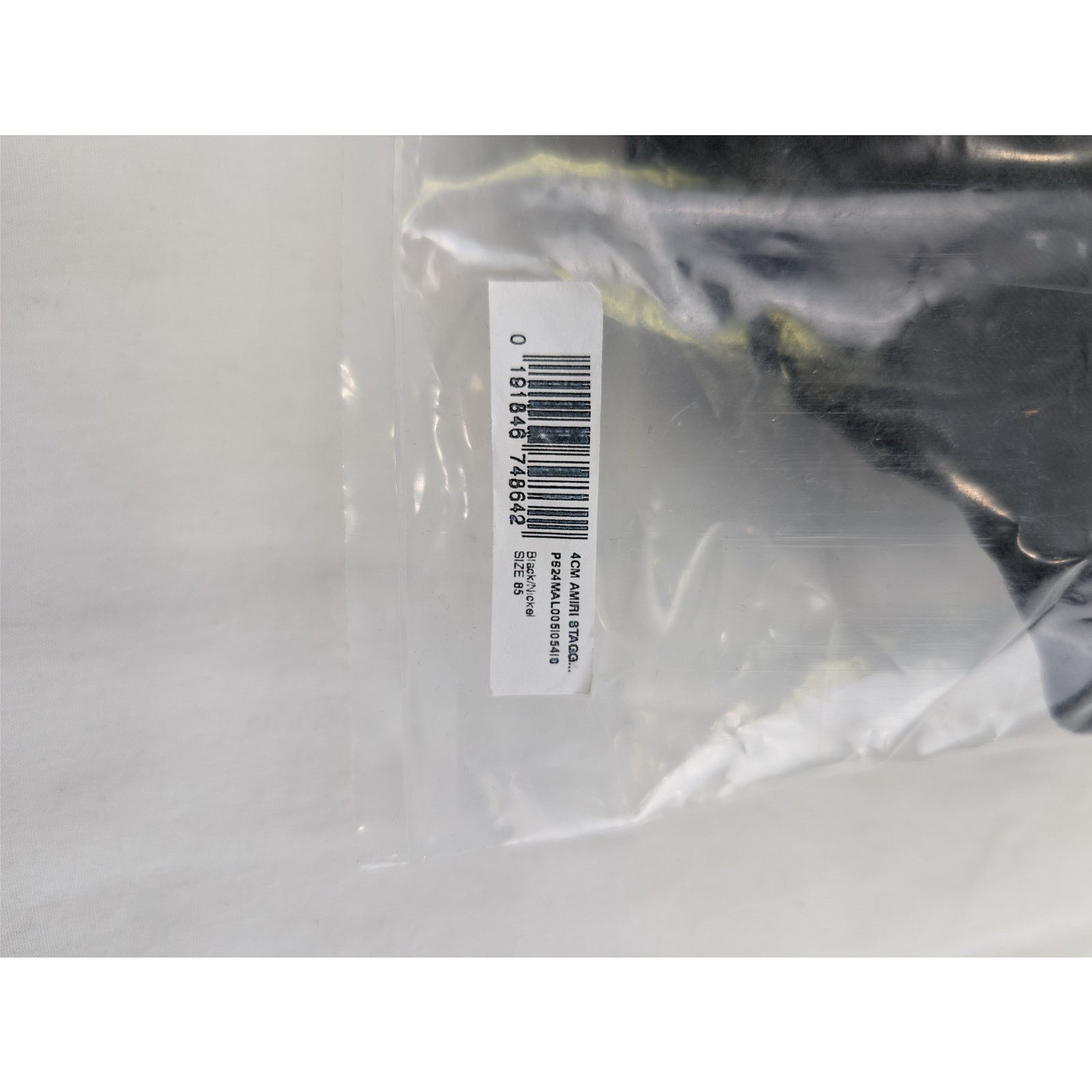 Amiri o1rshd1 Size: 85cm / 4cm Amiri Staggered Belt in Black Size 34 - 19 Thumbnail