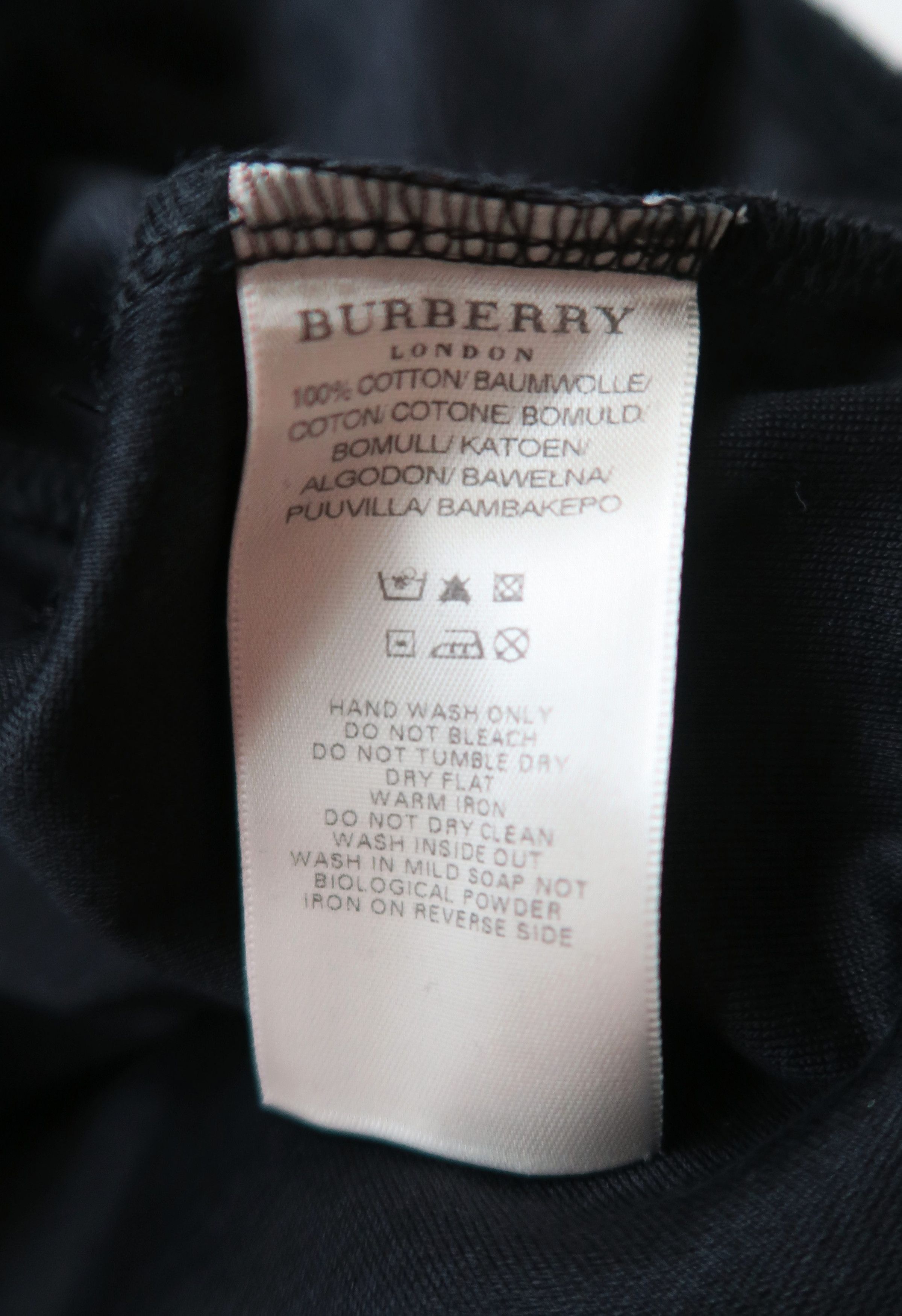 Burberry Burberry Metal Emblem Logo Plate Blouses Top Size XL / US 12-14 / IT 48-50 - 4 Thumbnail