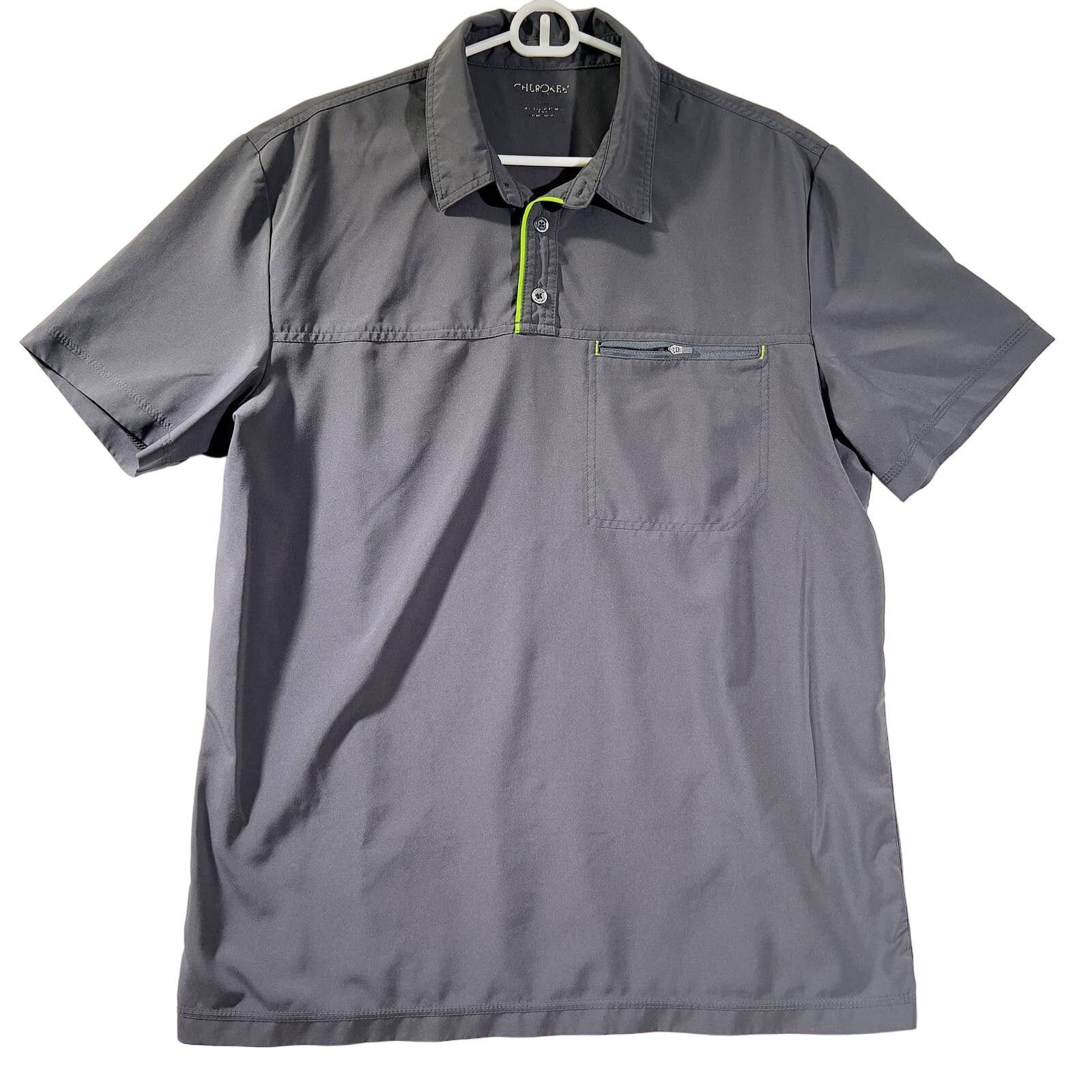 Cherokee Cherokee Uniforms Henley Top Woman's Large Style # CKI803 Size L / US 10 / IT 46 - 1 Thumbnail