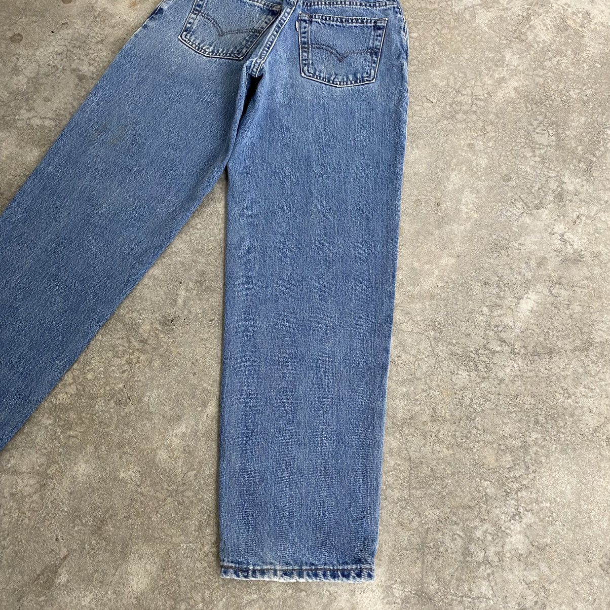 Levi's Vintage 1999 Levis Silvertab Washed Blue Loose Jeans Size US 28 / EU 44 - 16 Thumbnail