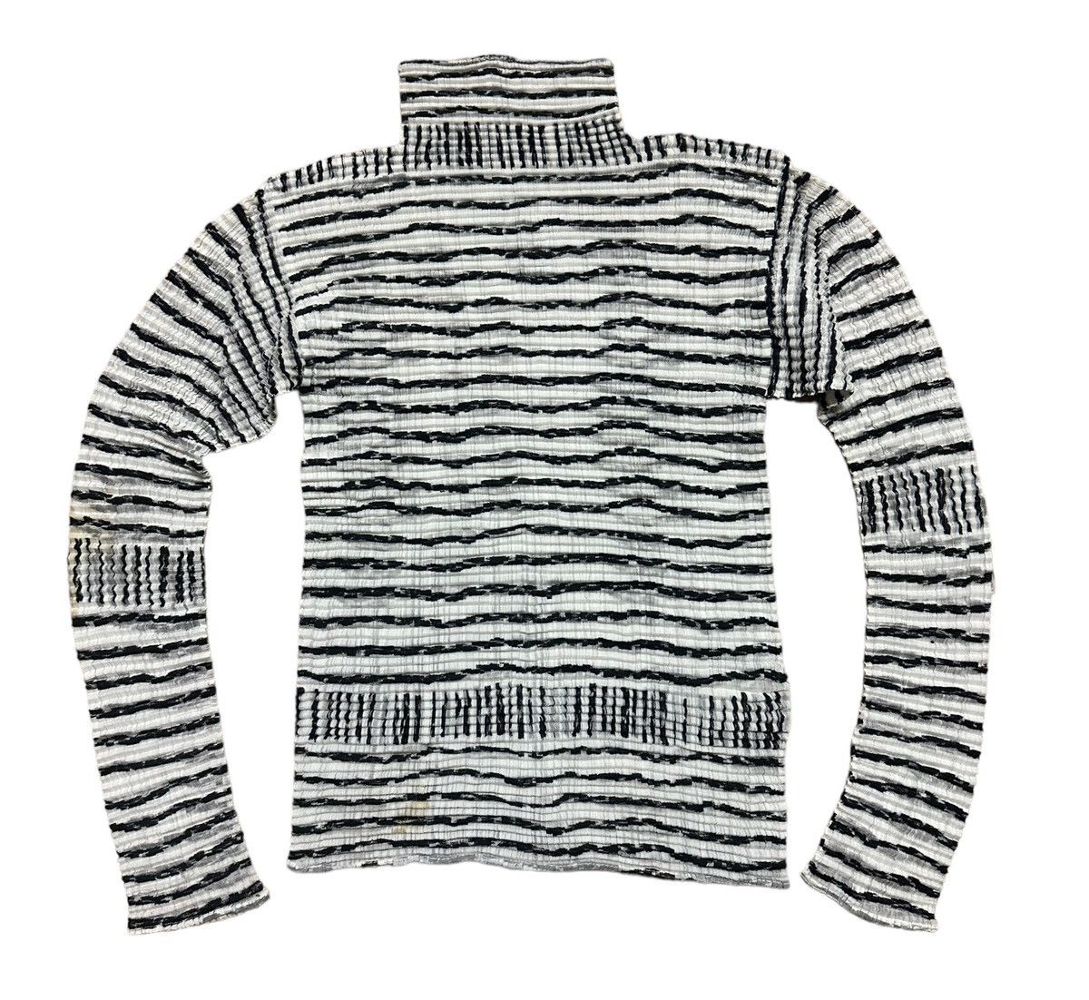 Issey Miyake GRAIL ‼️ Pleated Long Sleeve Top Size US L / EU 52-54 / 3 - 2 Thumbnail
