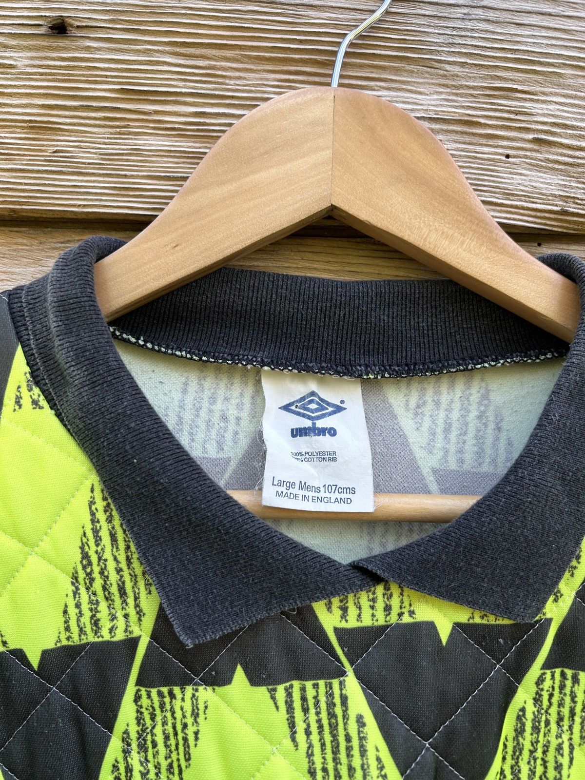 Umbro 90s Vintage 1990/91 Umbro Rare Template GK Jersey Size US L / EU 52-54 / 3 - 12 Thumbnail