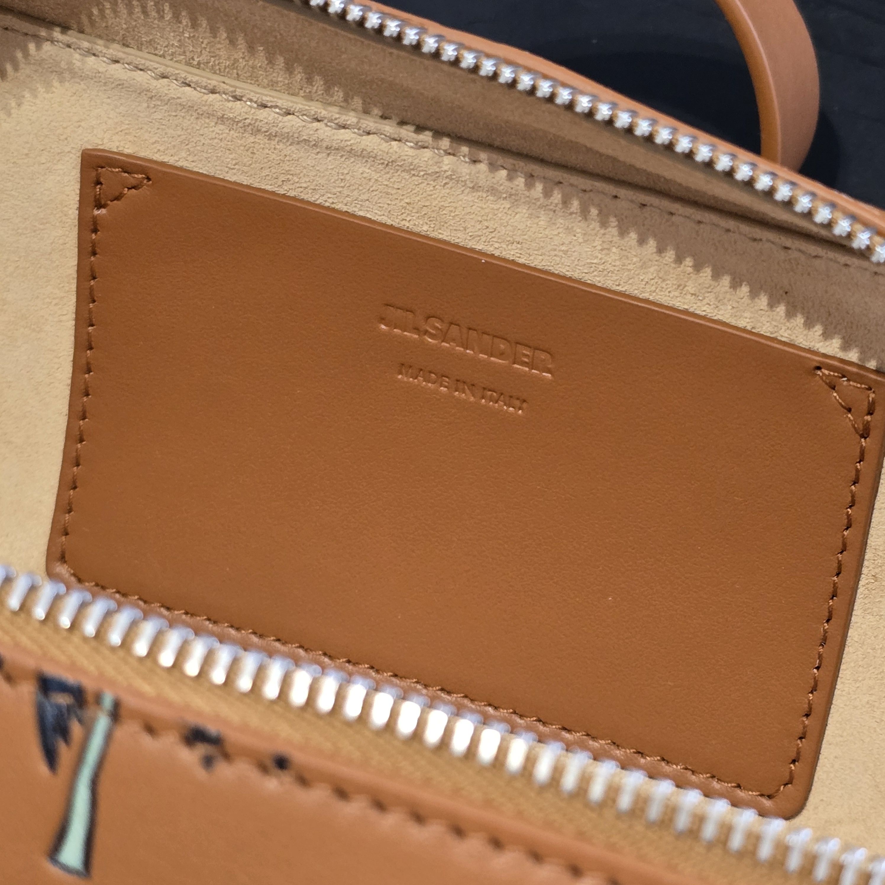 Jil Sander Tradition embossed leather bag Size ONE SIZE - 6 Thumbnail