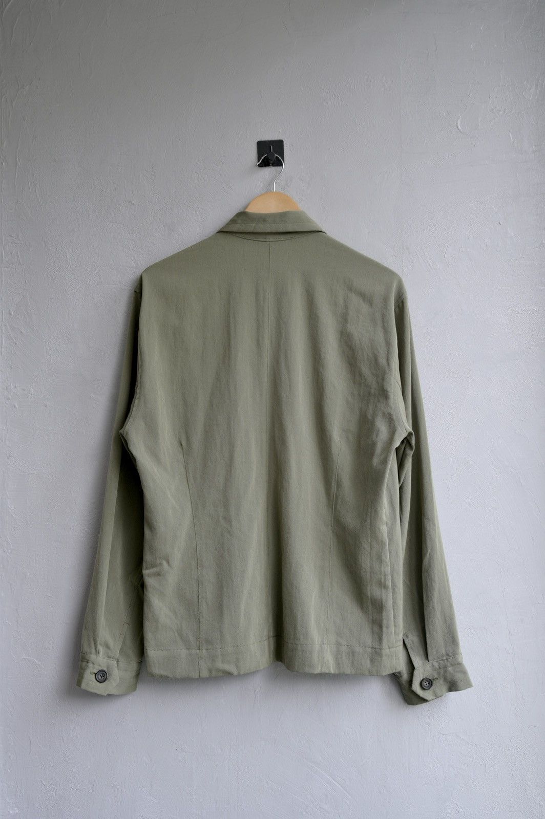 Dries Van Noten Dries Van Noten Fall 1995 military light wool runway jacket Size US M / EU 48-50 / 2 - 9 Thumbnail