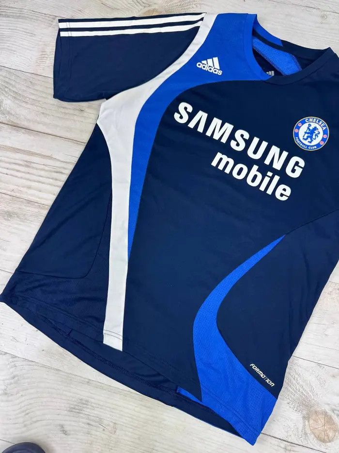 Adidas Adidas CHELSEA 2007 2008 TRAINING Shirt Soccer Jersey Size US L / EU 52-54 / 3 - 5 Thumbnail