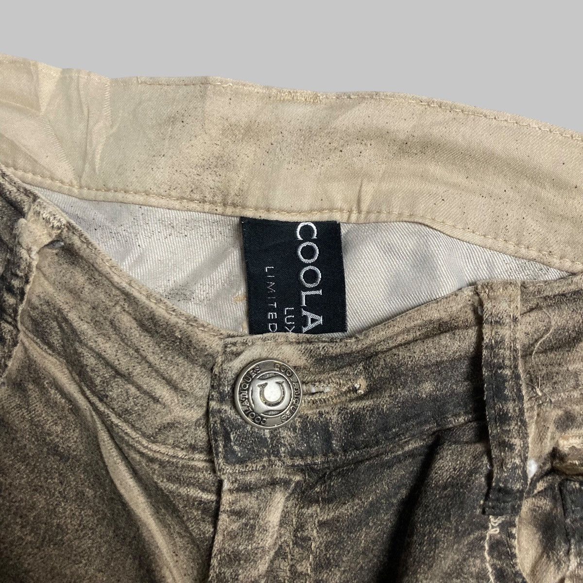 GOSTAR DE FUGA × Japanese Brand × Le Grande Bleu (L.G.B.) 🇯🇵 COOLATIQUES Cargo Pants Slimfit Tie Dye Design RARE💥 Size US 29 - 7 Thumbnail