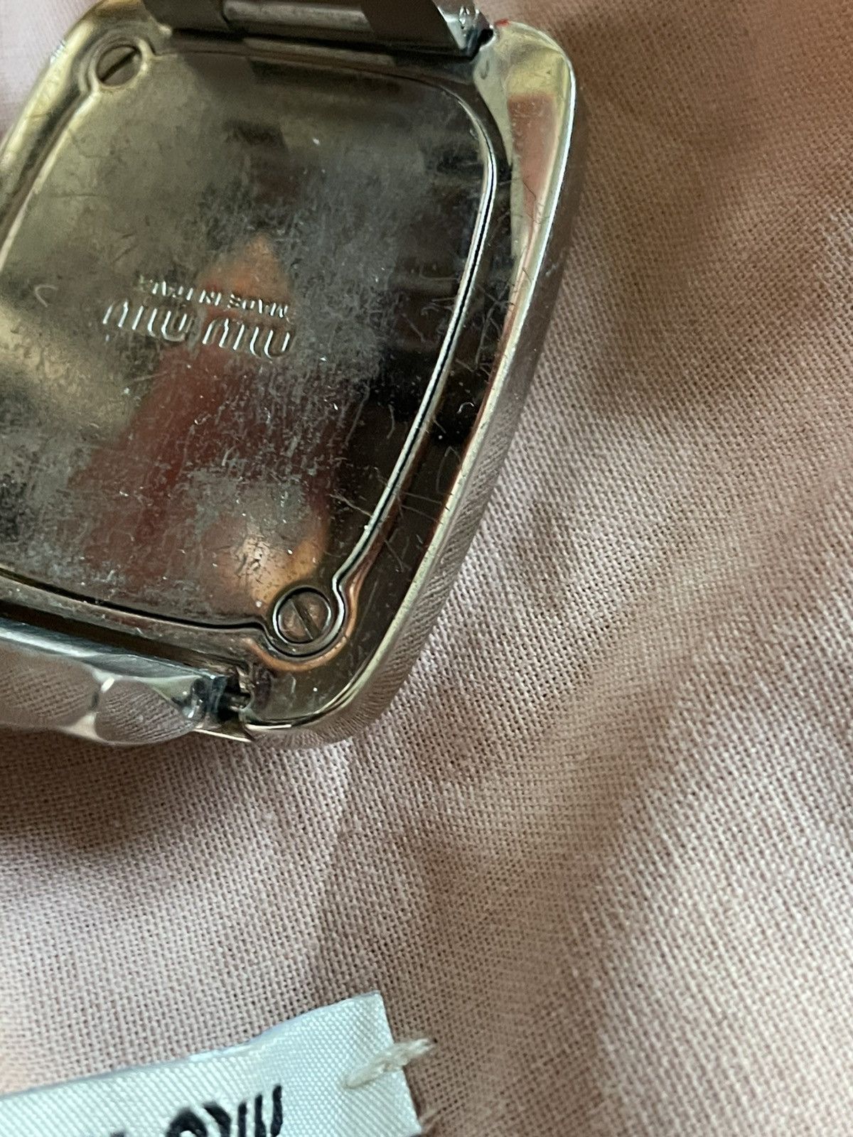 Miu Miu MIU MIU FIXED WATCH BRACELET Size ONE SIZE - 2 Thumbnail