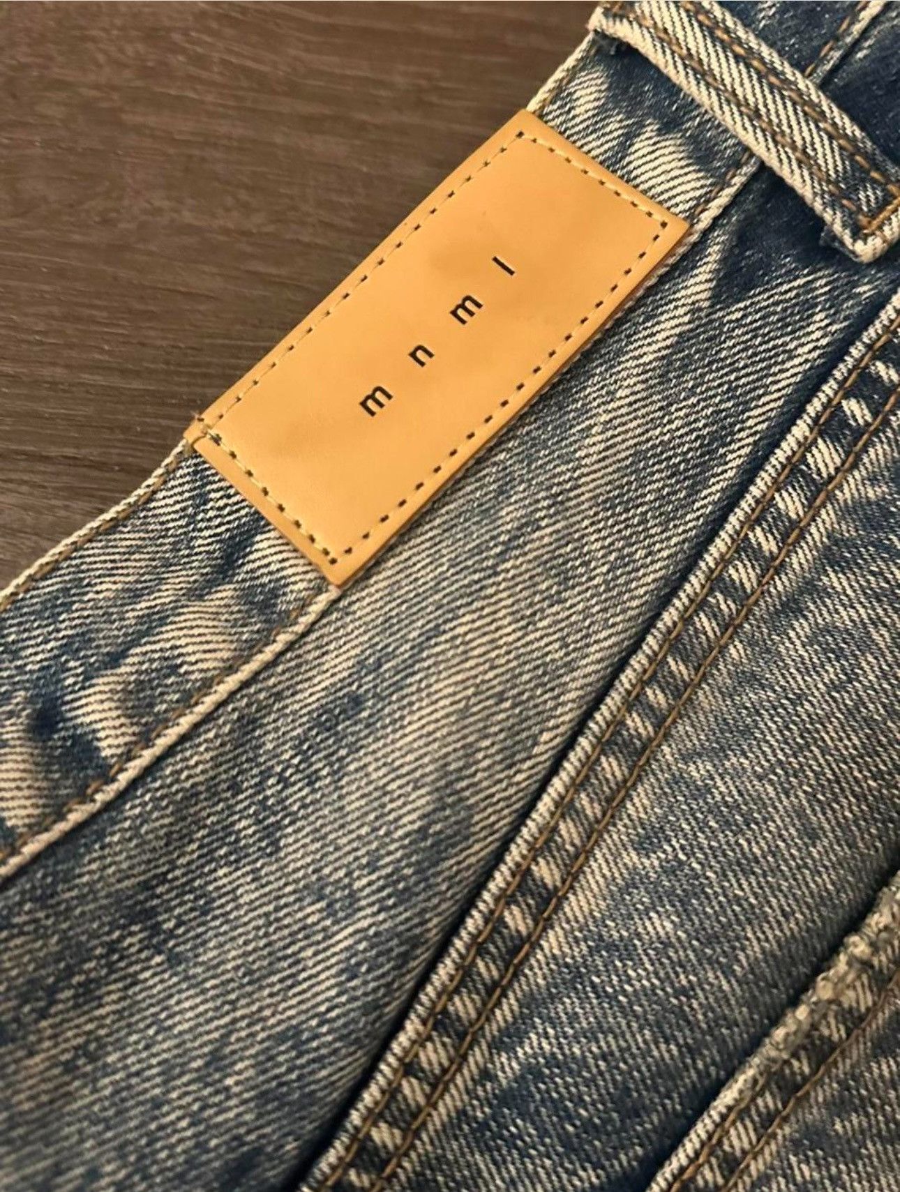 MNML MNML B455 FLARE DENIM BLUE Size US 36 / EU 52 - 1 Thumbnail