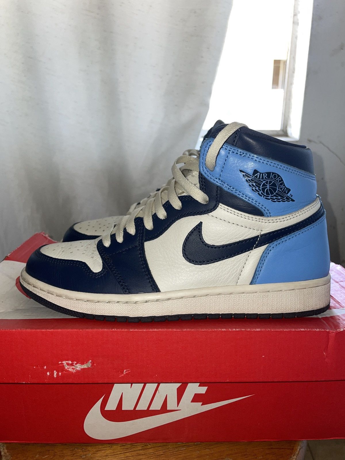Jordan Brand Jordan 1 Obsidian Size US 7.5 / EU 40-41 - 9 Thumbnail