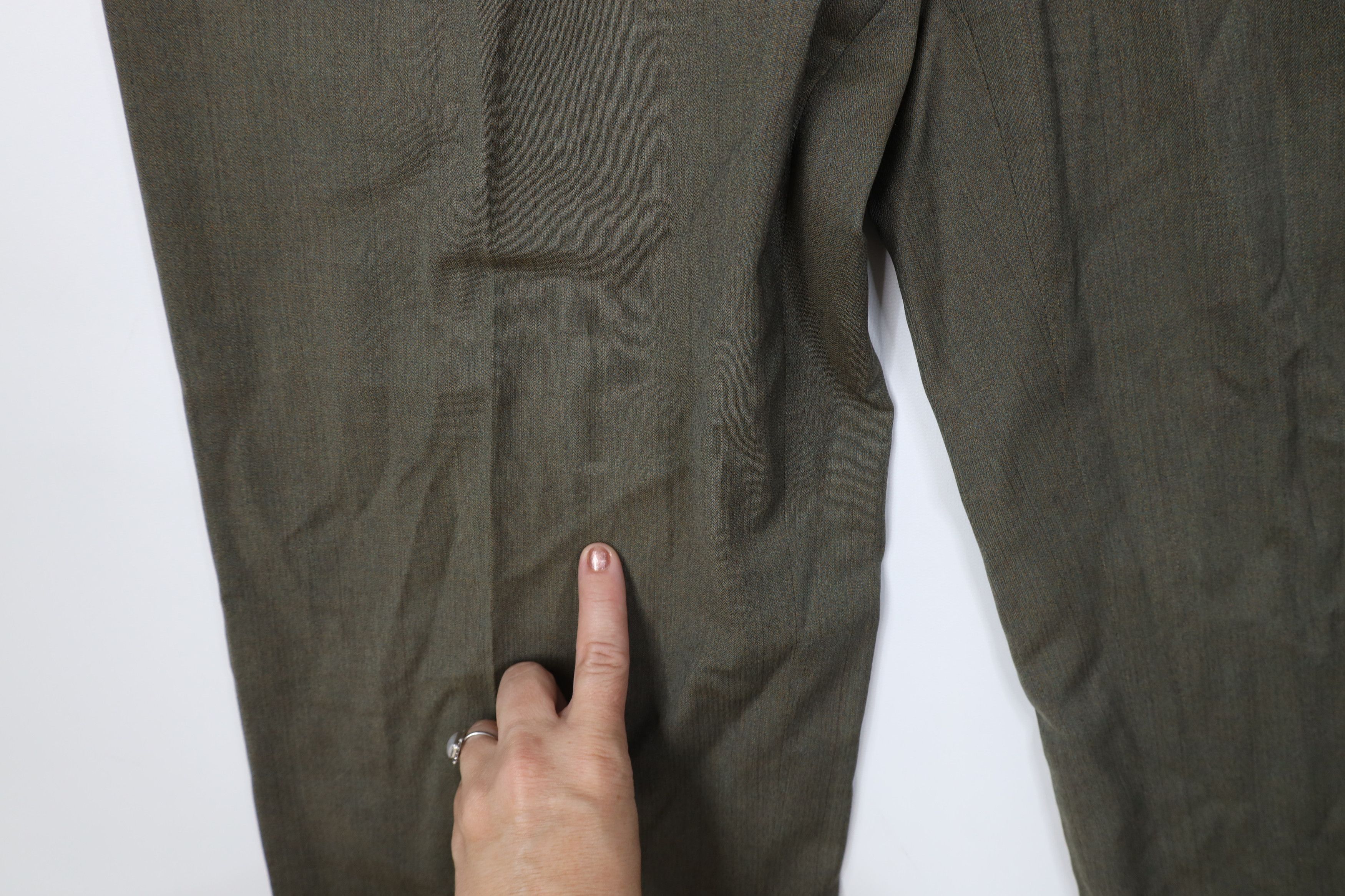Vintage Vintage 70s Streetwear Wool Blend Wide Leg Chino Pants Size US 34 / EU 50 - 7 Thumbnail