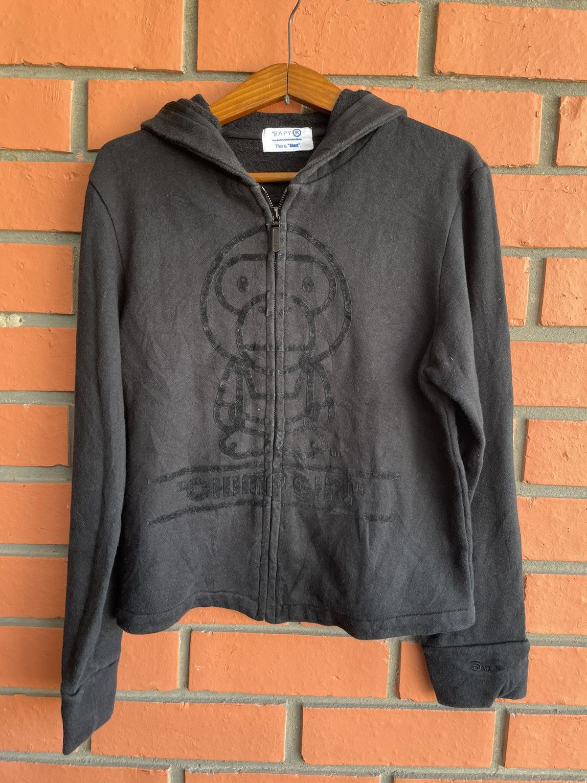 Bape A bathing ape Bapy Japan This Is Short hoodie big Logo riri Size US XS / EU 42 / 0 - 1 Thumbnail