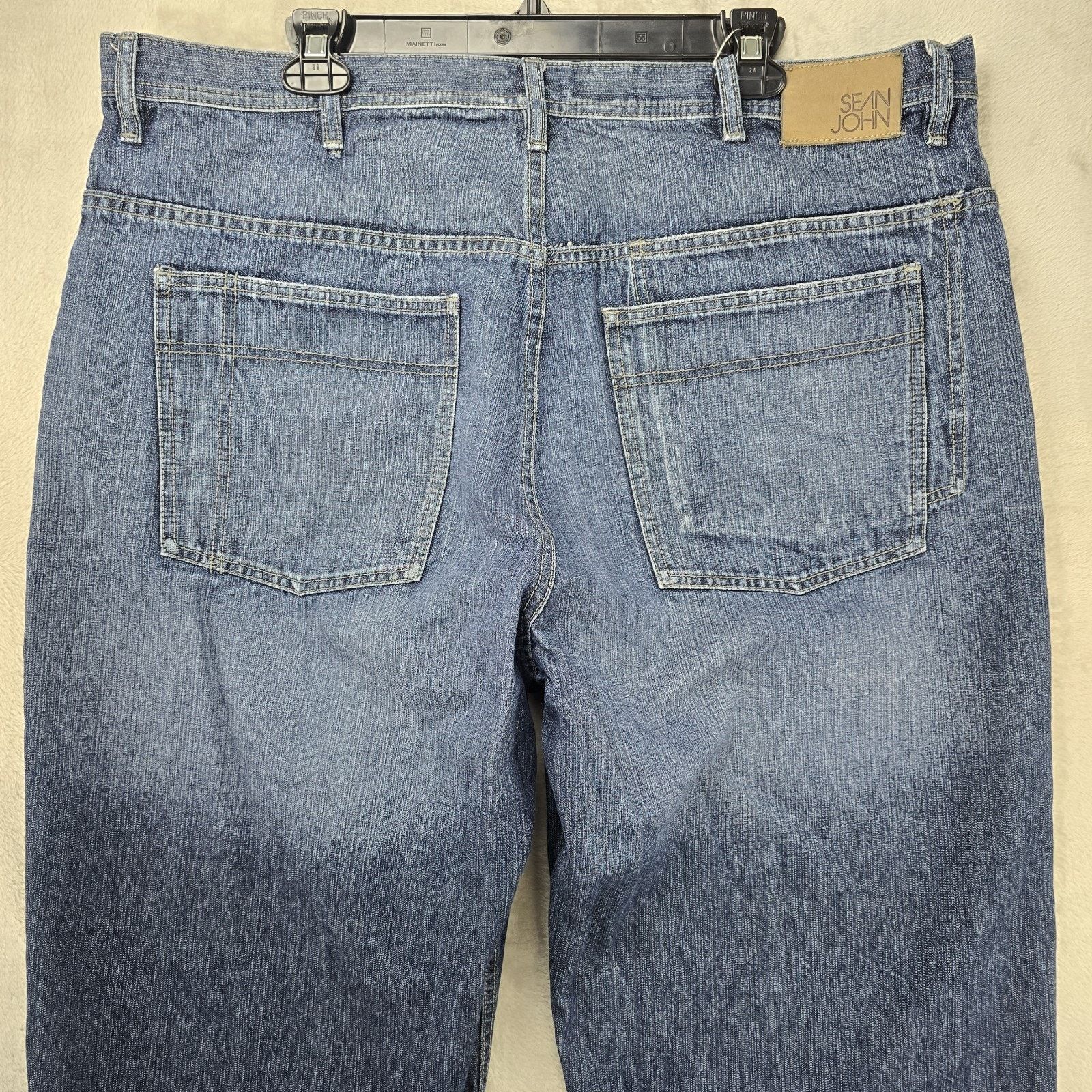 Sean John Vintage Y2k Sean John Baggy Jeans Men 40x30 Faded Skater Size US 40 / EU 56 - 7 Thumbnail