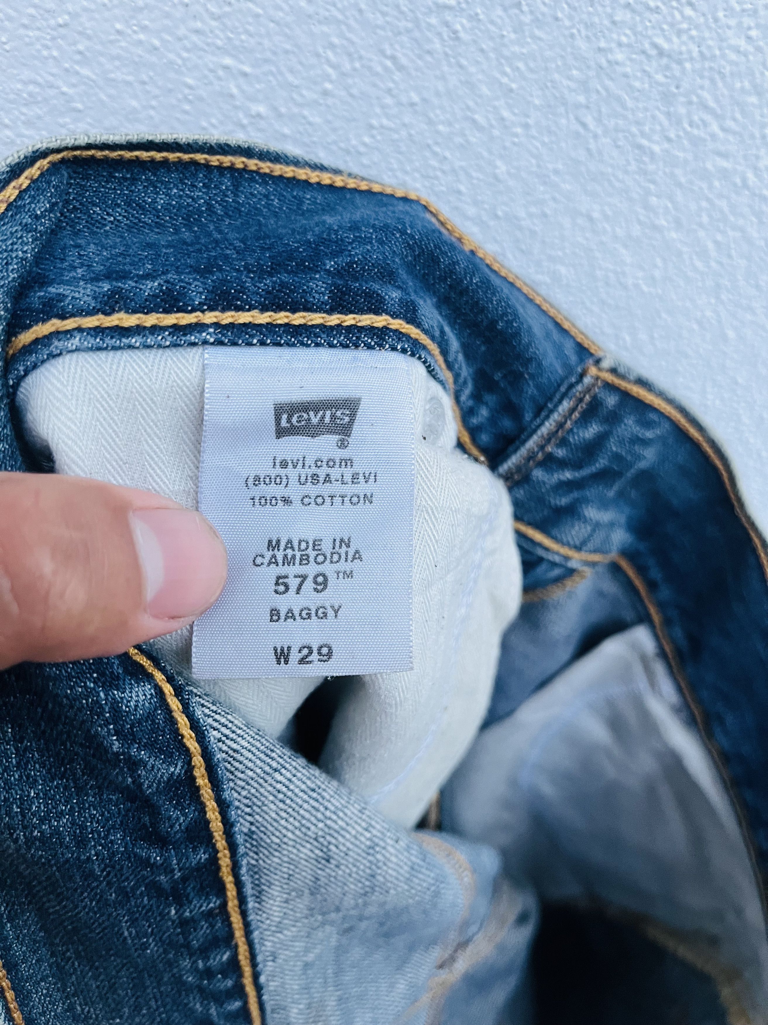 Japanese Brand × Levi's Vintage Levis Hip Hop Streetwear Fashion Style Size US 32 / EU 48 - 10 Thumbnail