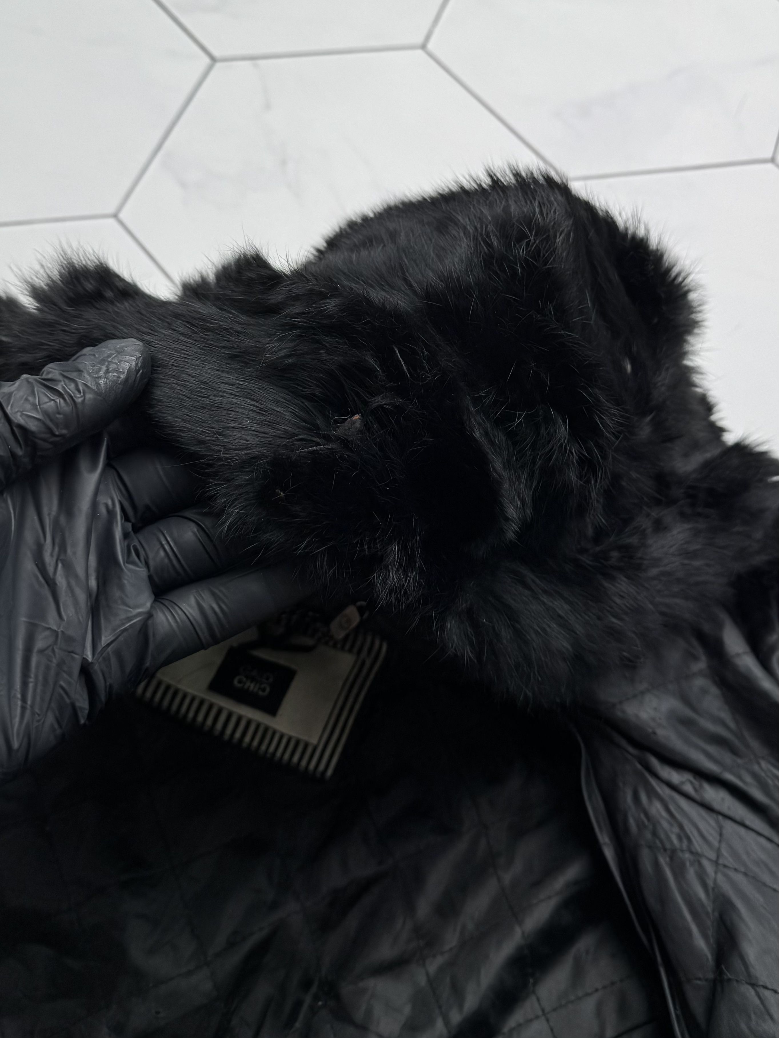 Japanese Brand Vintage Real Fur Hybrid Cropped Jacket D15E2 Size S / US 4 / IT 40 - 11 Thumbnail