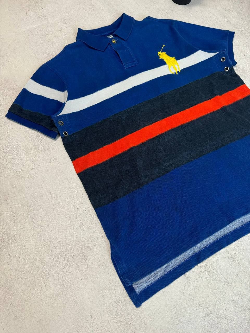 Polo Ralph Lauren × Vintage Vintage Polo Ralph Lauren Polo Shirt R-35 Big Logo y2k 90s Size US L / EU 52-54 / 3 - 3 Thumbnail